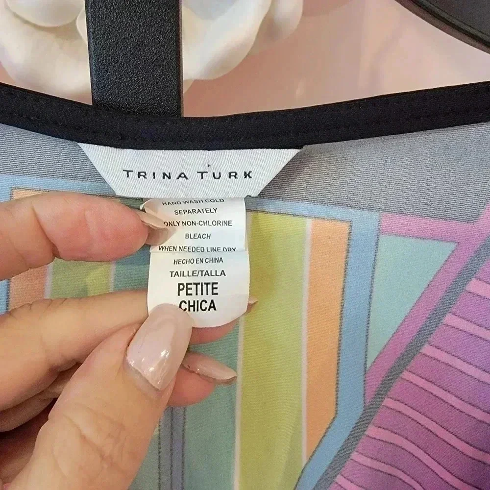 Trina Turk Multi Color Swimsuit Cover-Up